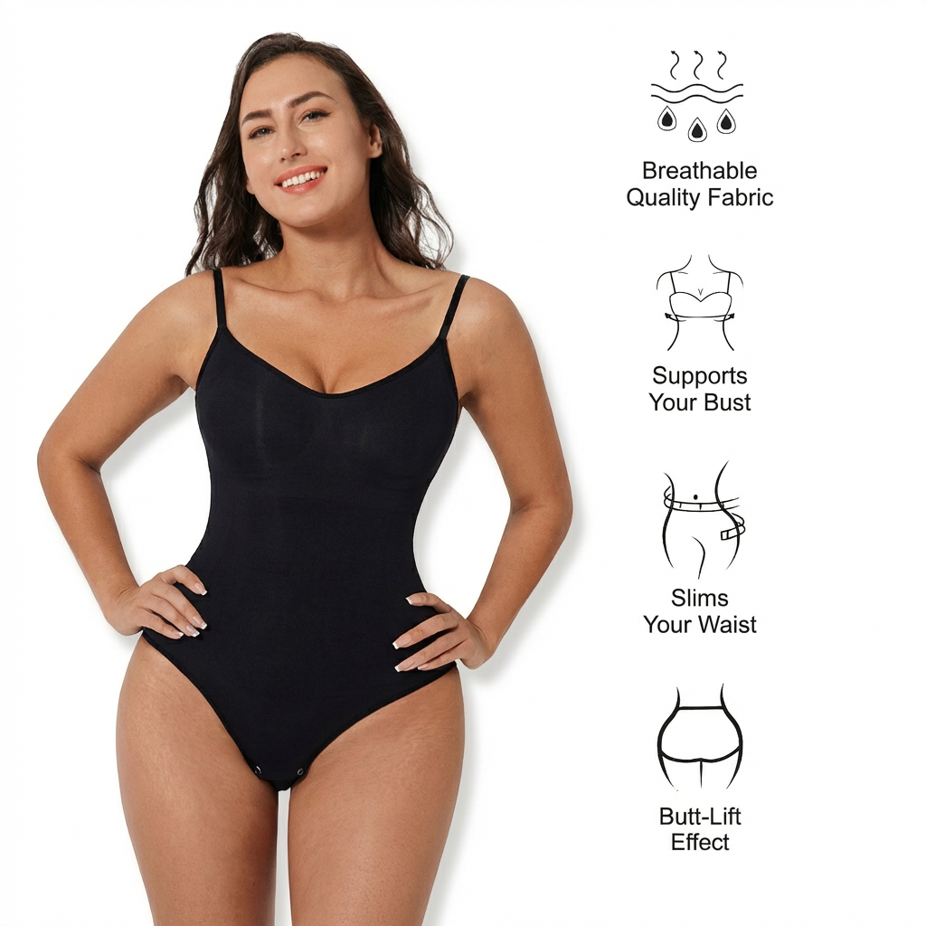 Shaping Bodysuit – Black